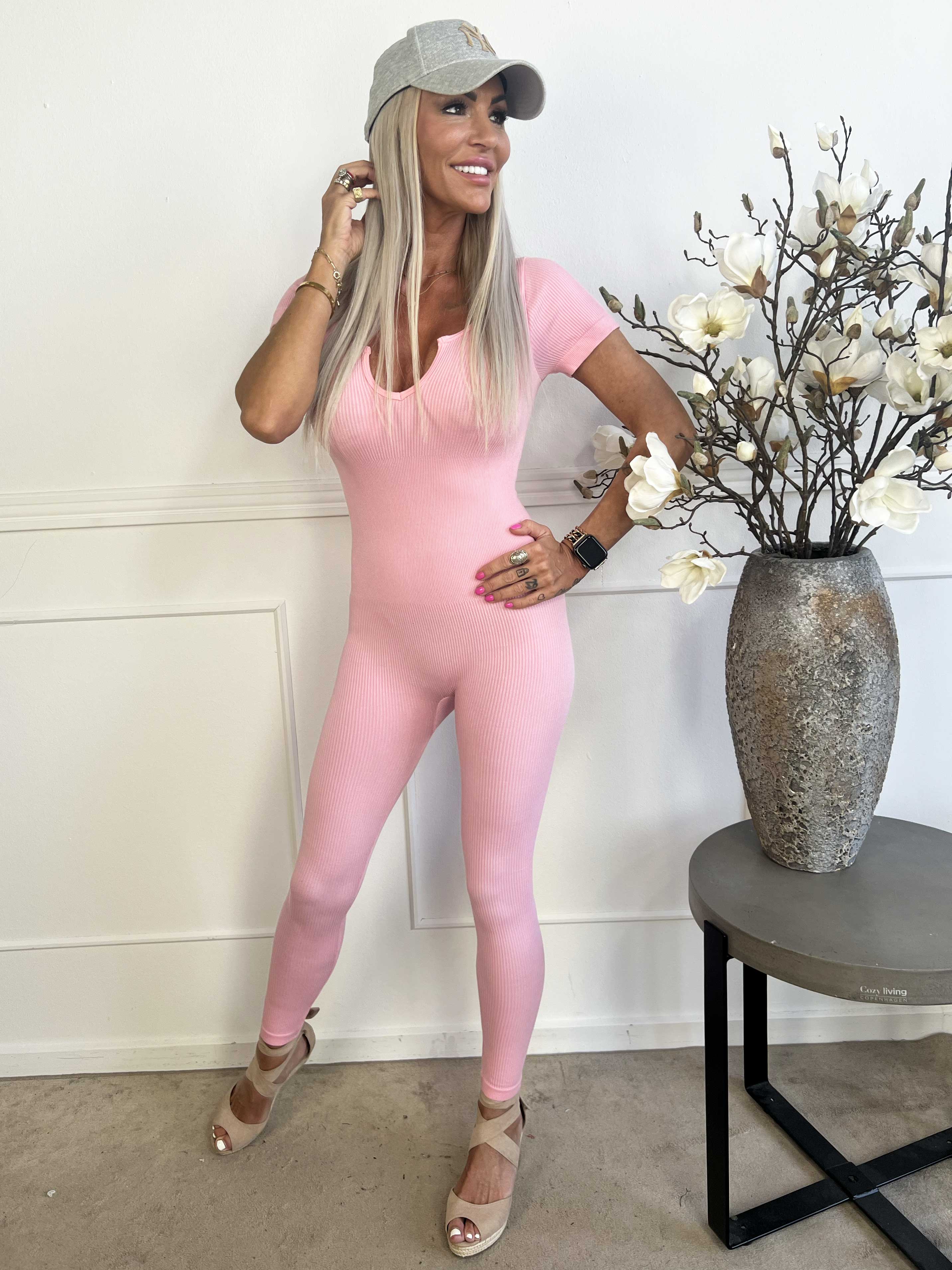 Slim Bodysuit - Blød elastisk bodysuit i rib